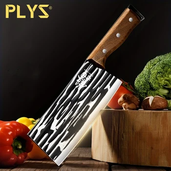 PLYS-Нож для овощей бытовая ковка нож из нержавеющей стали нож для нарезки мяса шеф-повар специальный сверхбыстрый острый костяной нож