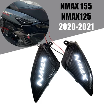 Декоративная крышка задней боковой крышки мотоцикла Декоративный колпачок для Yamaha Nmax155 NMAX125 N MAX 155 Nmax 155 125 2020 2021 Аксессуары